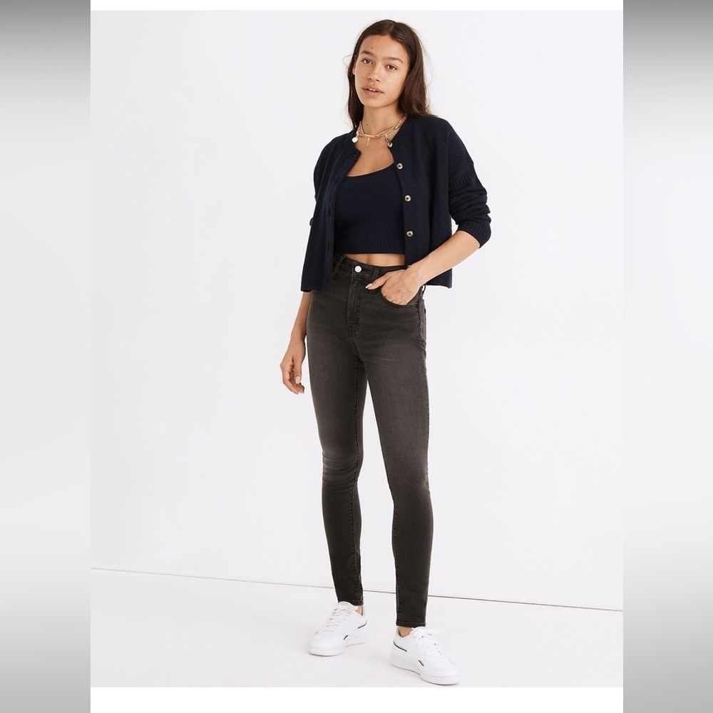 NWT Madewell Curvy Roadtripper Jeans in Black